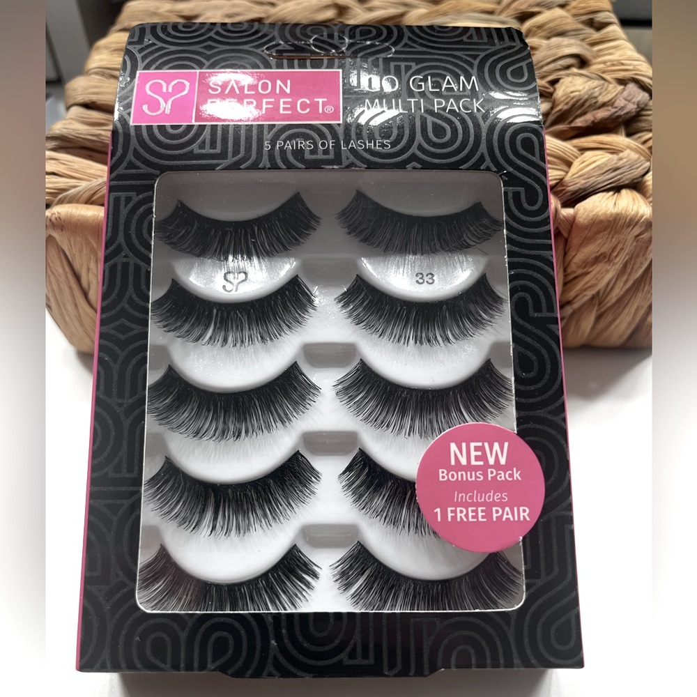 5 pairs of beautiful lashes